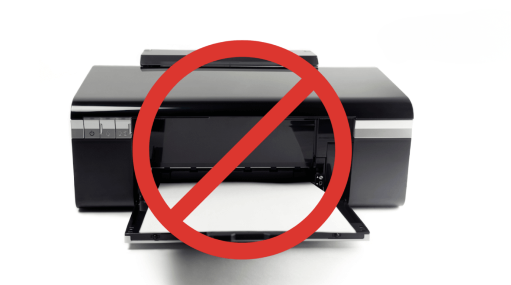 Printer Not Printing image