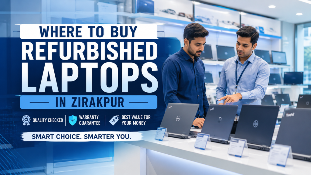 Where to Buy Refurbished Laptops in Zirakpur image