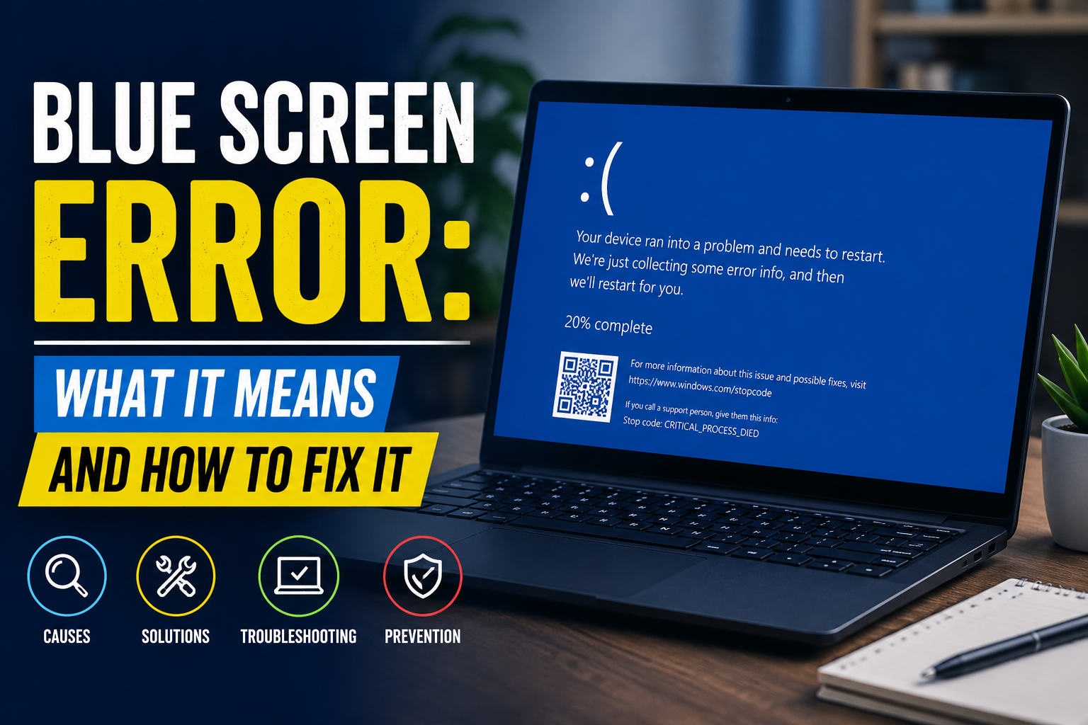 Blue screen error troubleshooting guide
